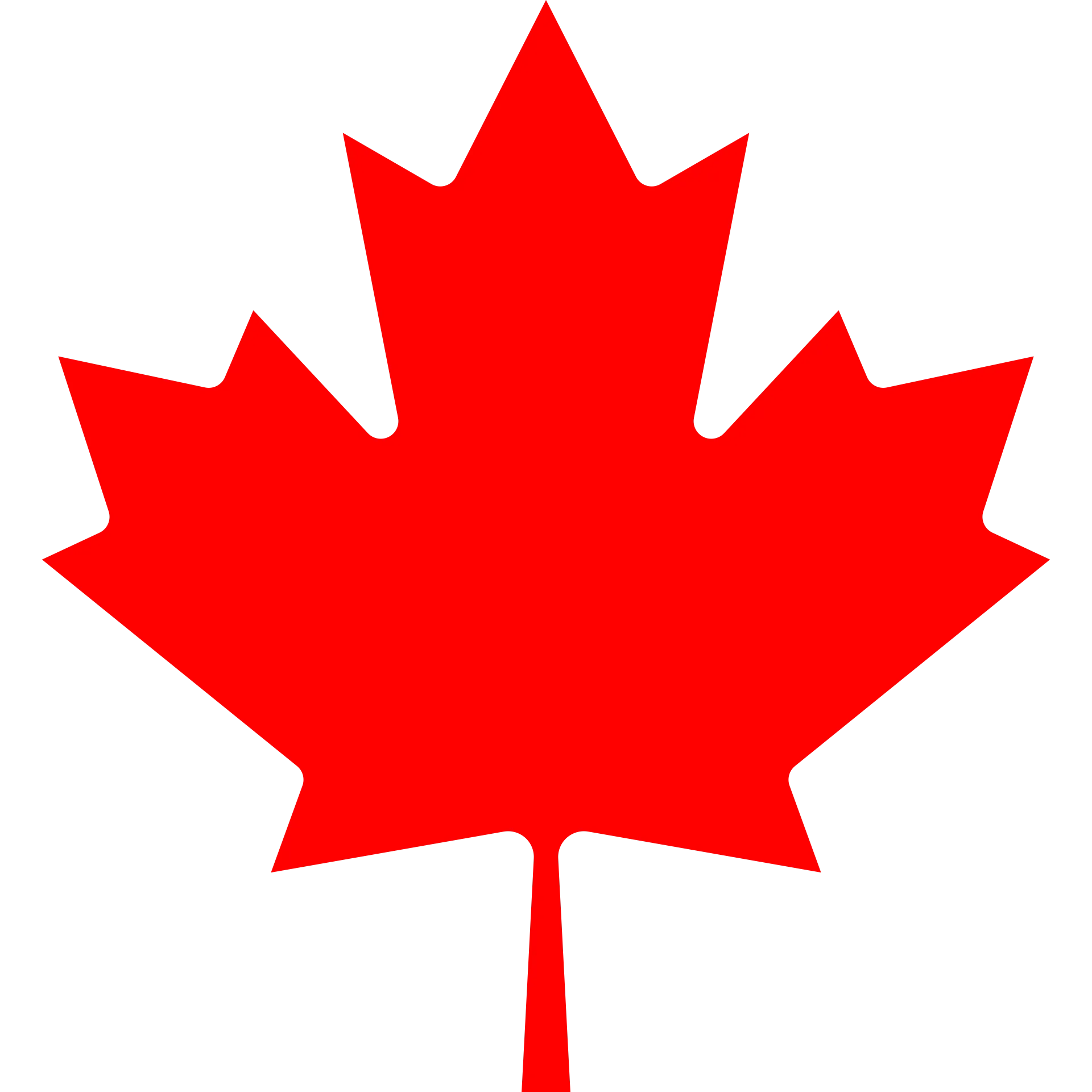 Maple leaf, symbol of Canada